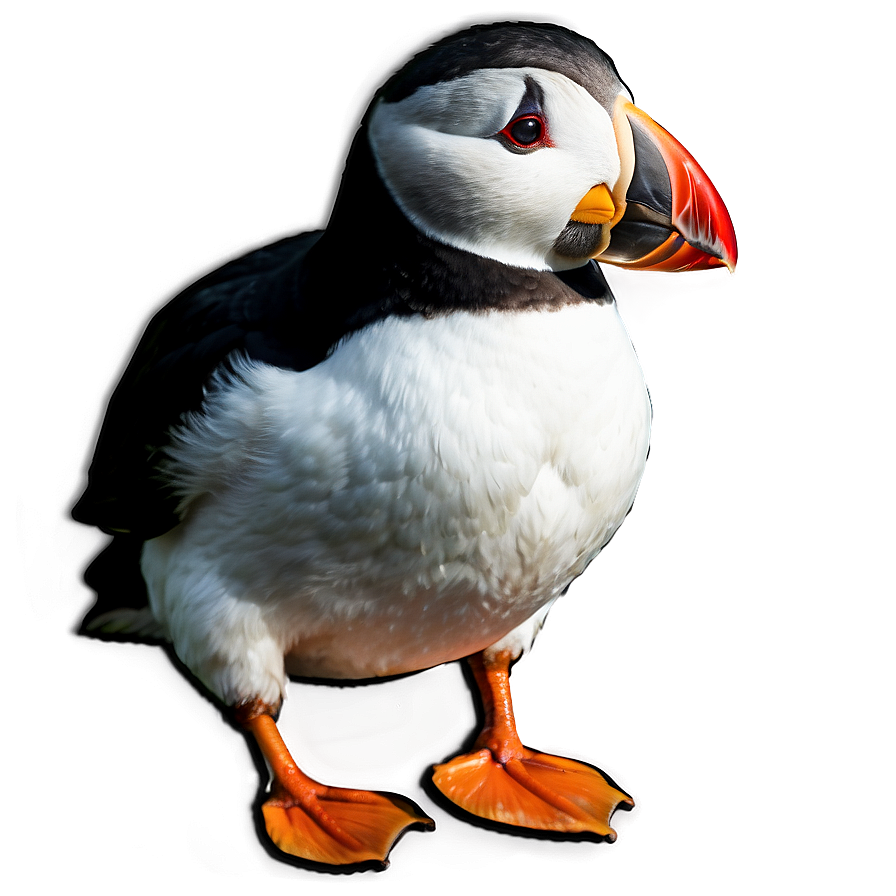 Puffin In Sunset Png Abn81 PNG image