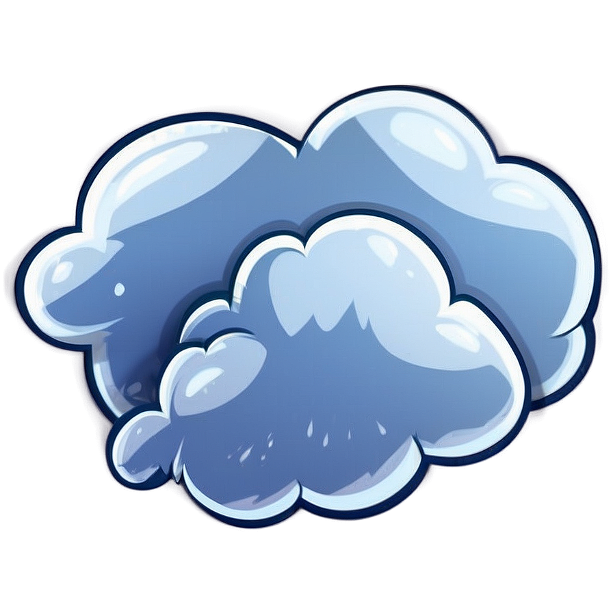 Puffy Cloud Clipart Png 17 PNG image