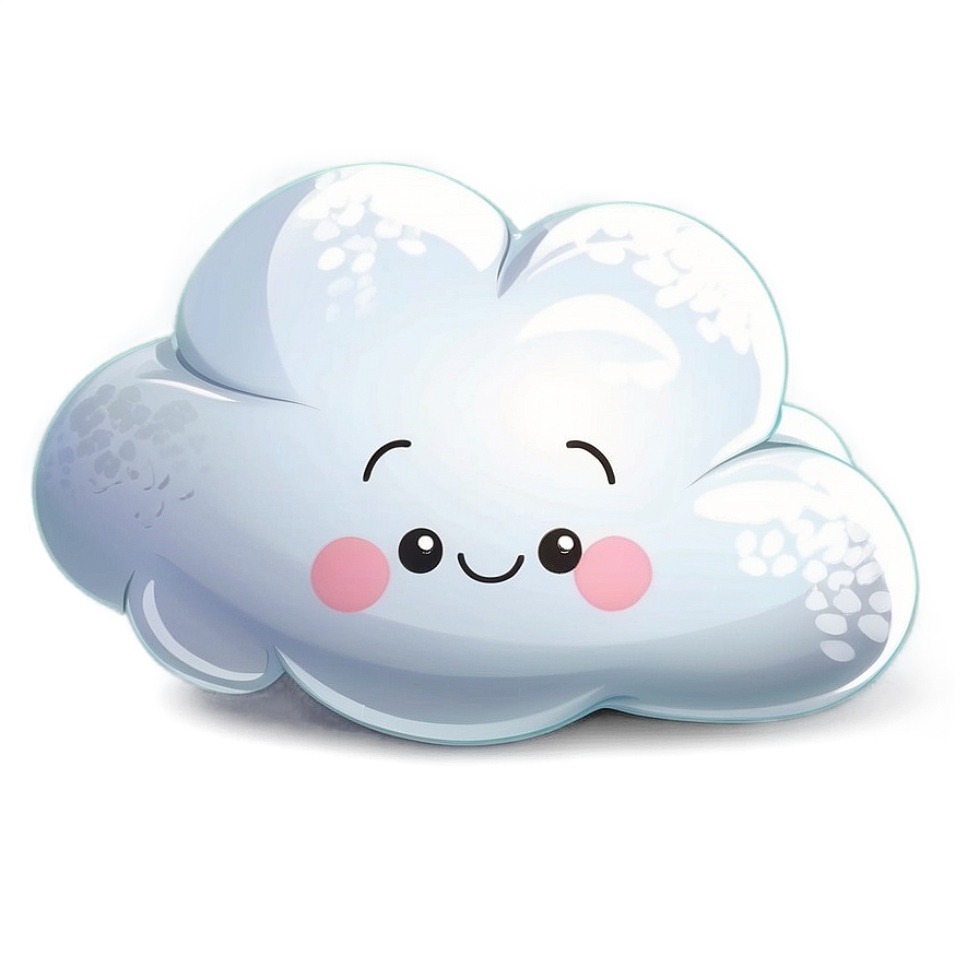 Puffy Cute Cloud Png Rss12 PNG image