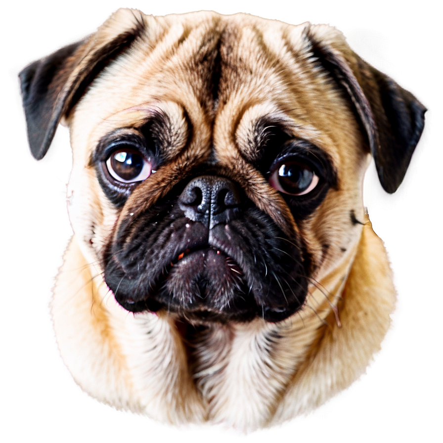 Pug Dog Head Png Ikf PNG image