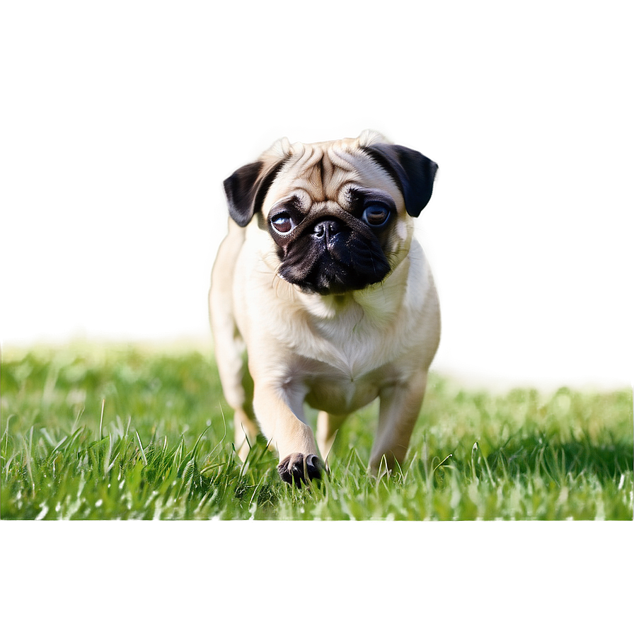 Pug Dog Silhouette Png 05232024 PNG image