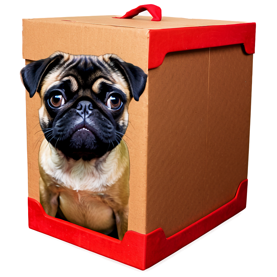 Pug In Box Png Owl PNG image