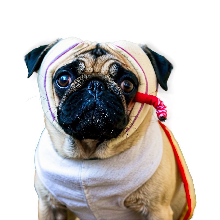 Pug In Costume Png 05232024 PNG image