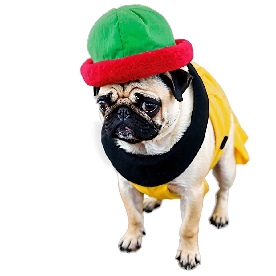 Pug In Costume Png Inj43 PNG image