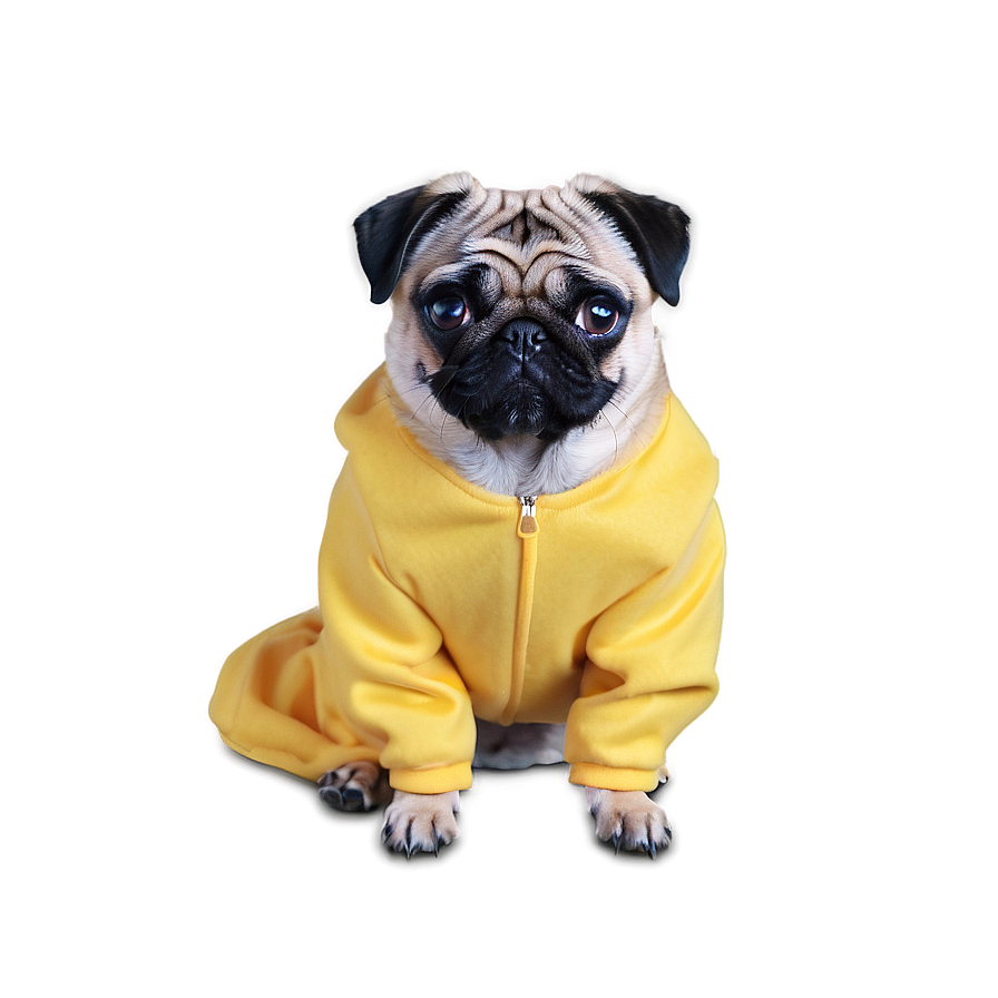 Pug In Costume Png Vil PNG image