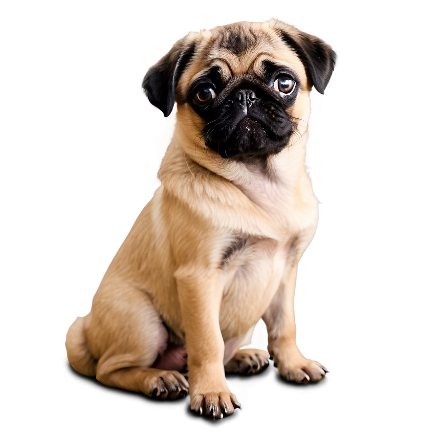 Pug Puppy Love Png 24 PNG image