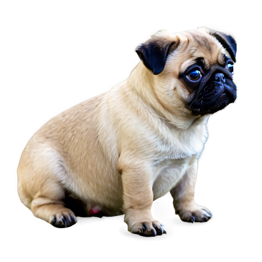 Pug Puppy Love Png Jjx23 PNG image