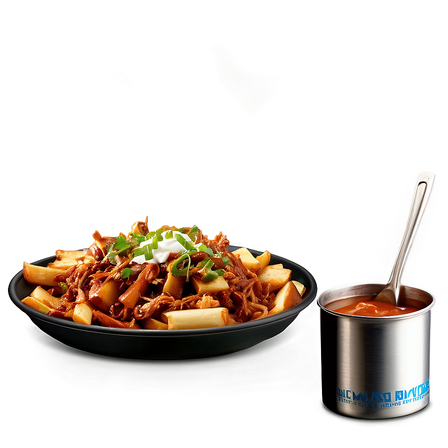 Pulled Pork Poutine Creation Png 52 PNG image