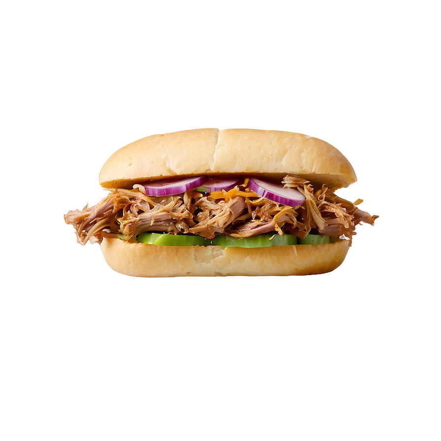 Pulled Pork Sandwich Png 93 PNG image