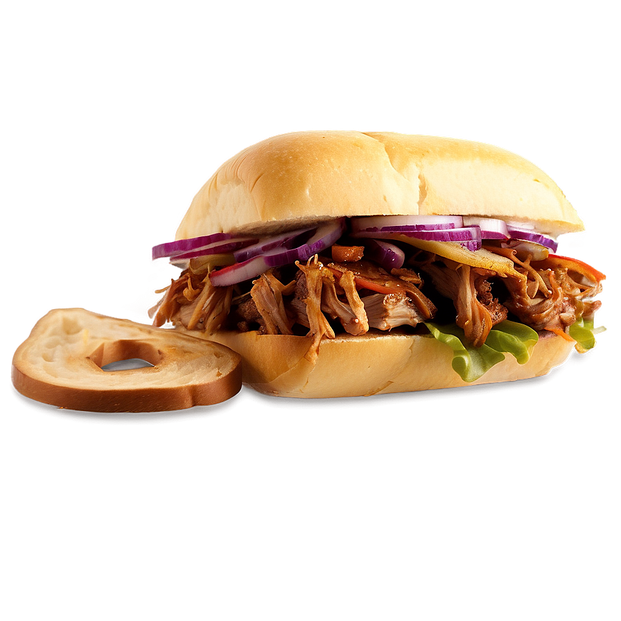 Pulled Pork Sandwich Png Yci PNG image