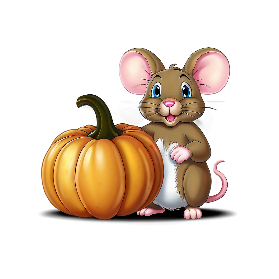 Pumpkin And Mouse Png Txa89 PNG image