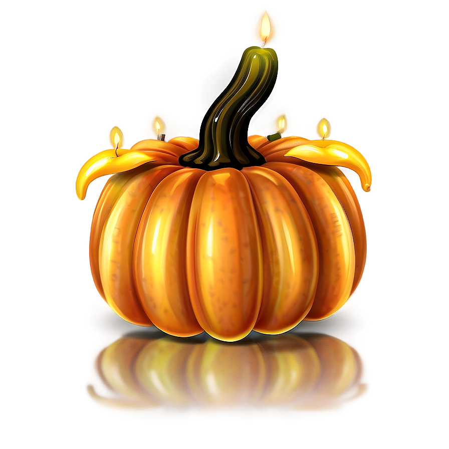 Pumpkin Candle Clipart Png Bqp70 PNG image