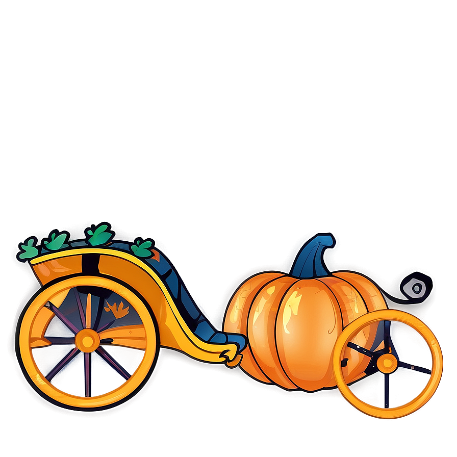 Pumpkin Carriage Clipart Png 75 PNG image