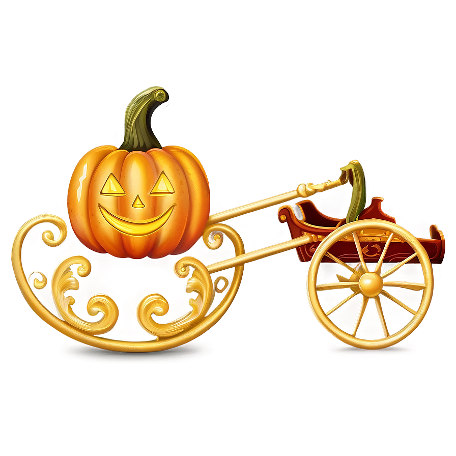 Pumpkin Carriage Clipart Png Sdk PNG image