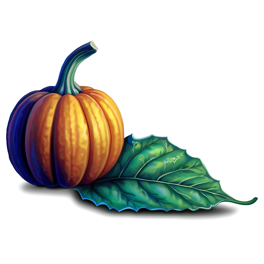 Pumpkin Leaves Clipart Png 46 PNG image