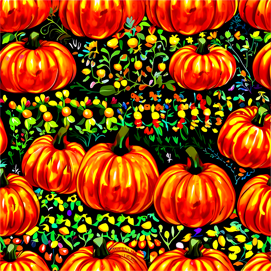 Pumpkin Patch Delight Png Nle41 PNG image