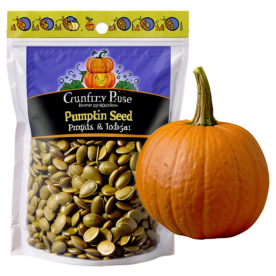 Pumpkin Seed Packet Png 04292024 PNG image