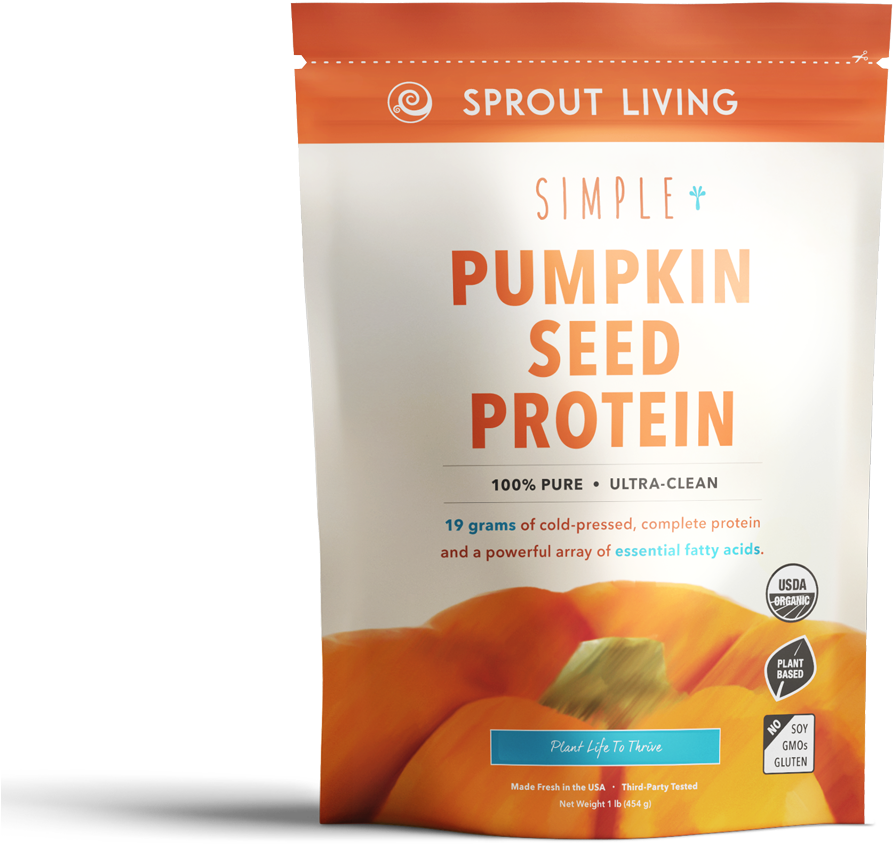Pumpkin Seed Protein Powder Package PNG image