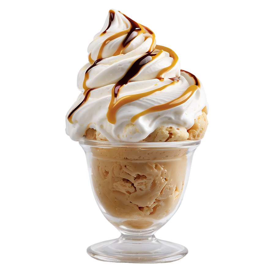 Pumpkin Spice Ice Cream Sundae Png 06282024 PNG image