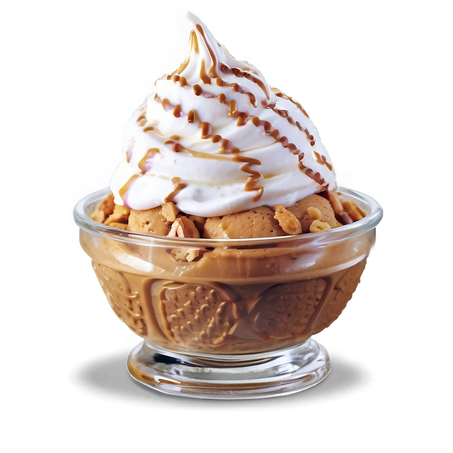 Pumpkin Spice Ice Cream Sundae Png 21 PNG image