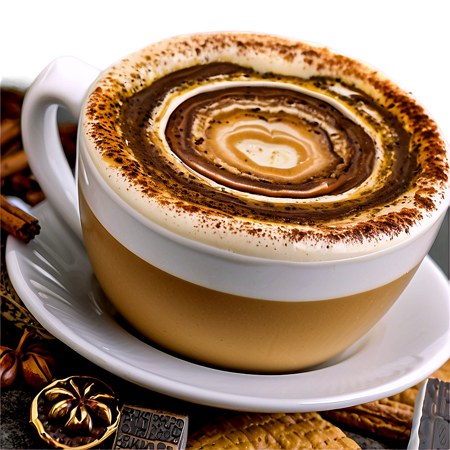 Pumpkin Spice Latte Indulgence Png 06132024 PNG image