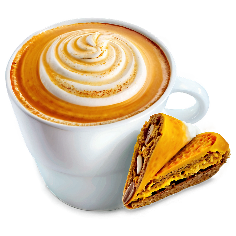 Pumpkin Spice Latte Indulgence Png Mwf58 PNG image