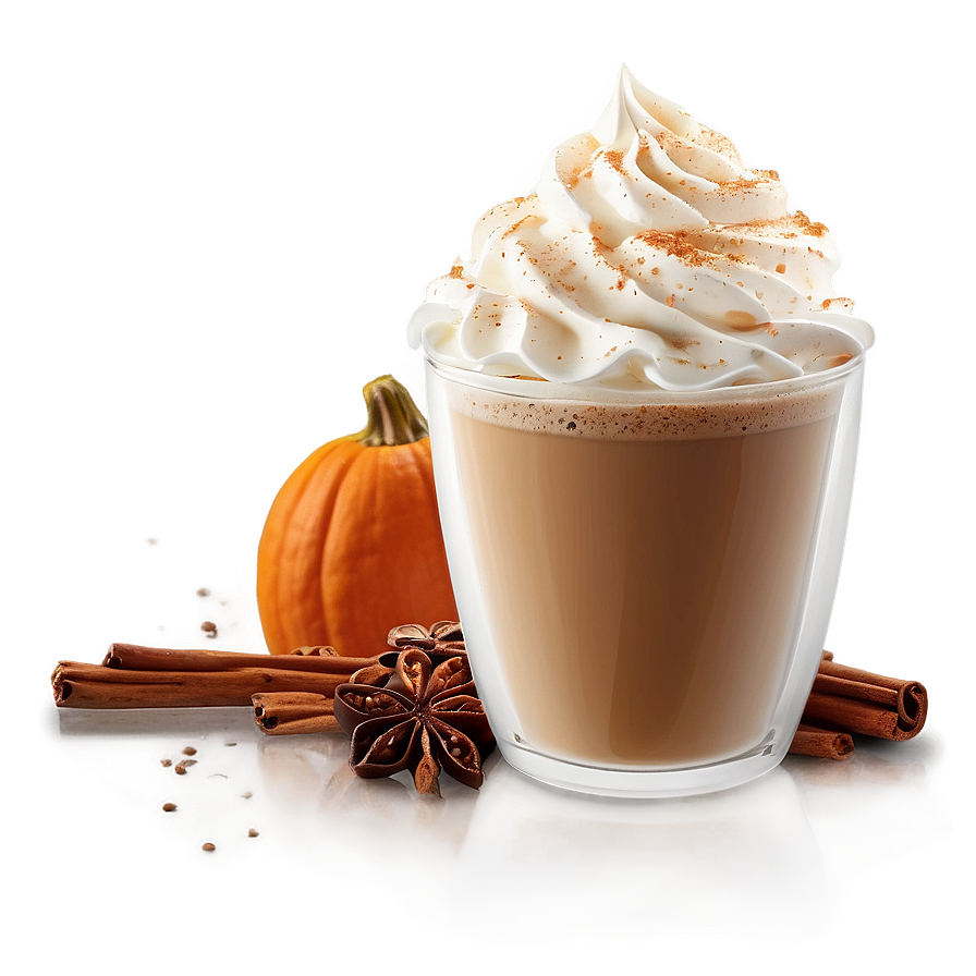 Pumpkin Spice Latte Indulgence Png Wvb PNG image