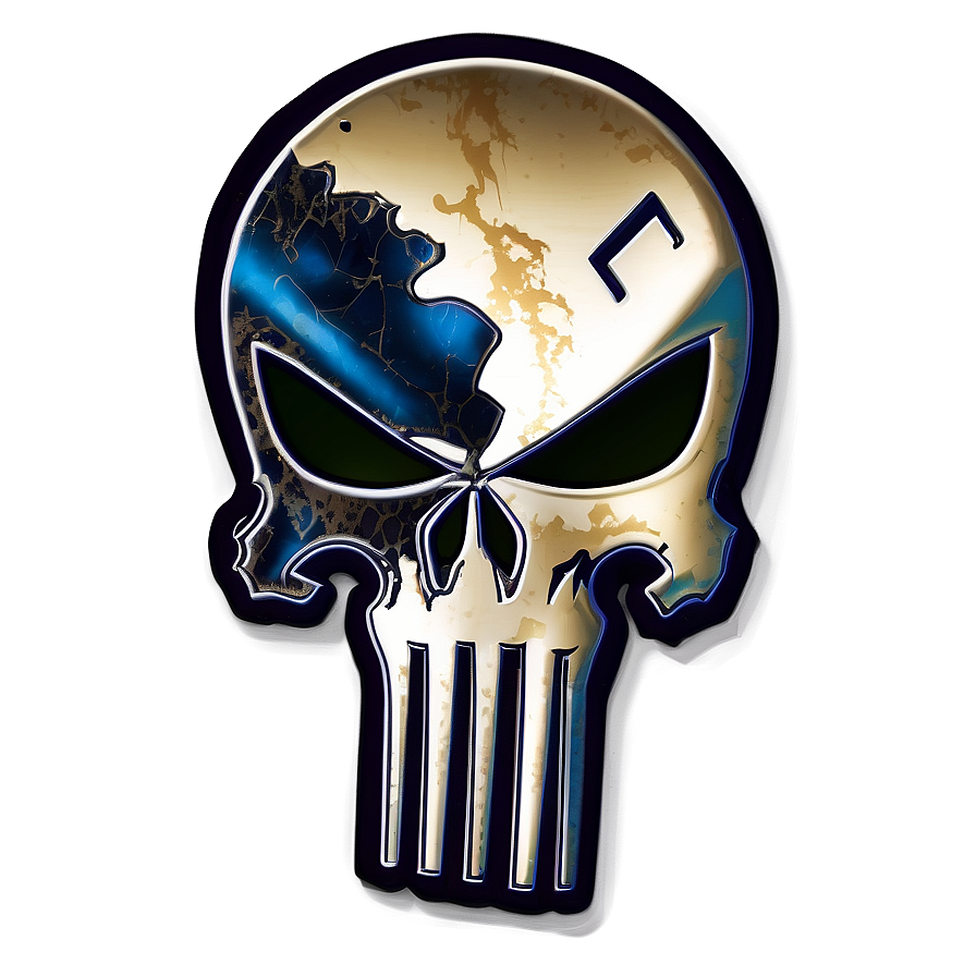 Punisher Skull Emblem Png Wqu PNG image