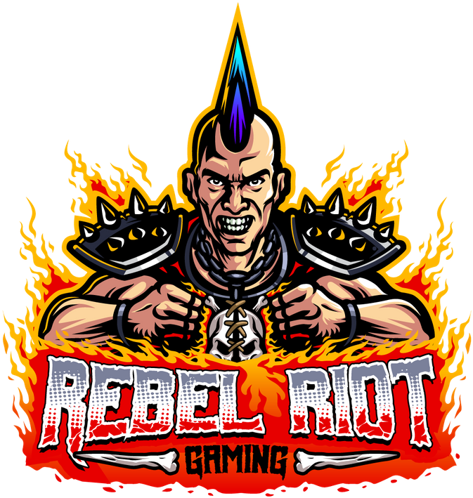 Punk Gamer Rebel Riot PNG image