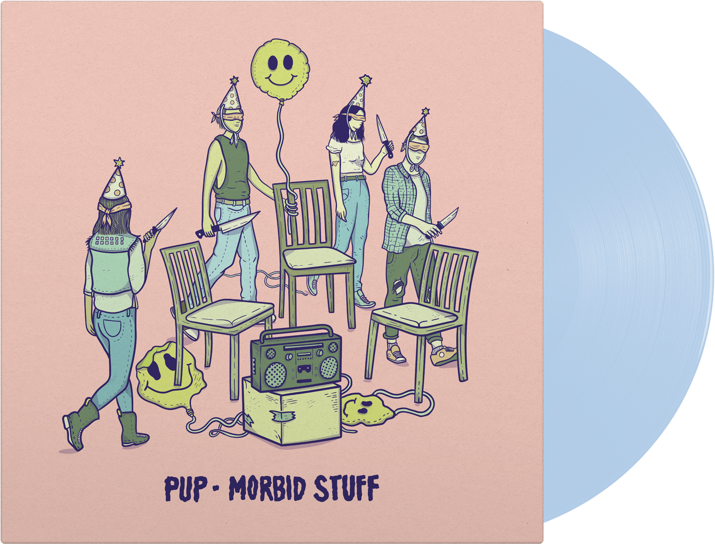 Pup Morbid Stuff Album Art PNG image