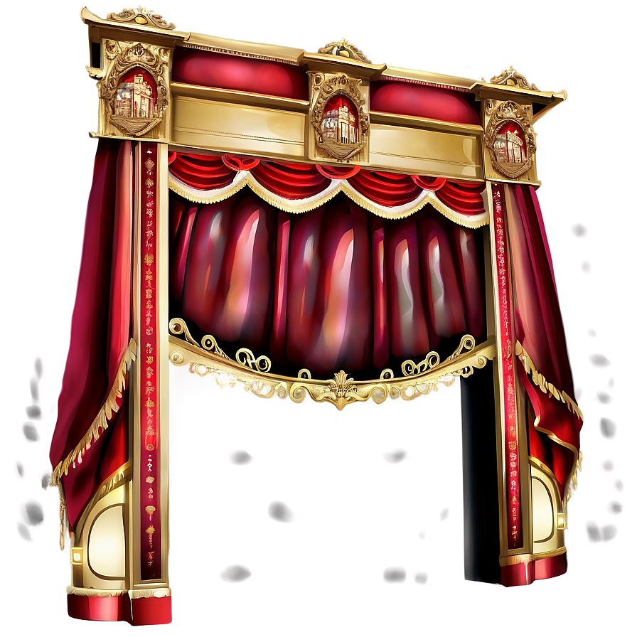 Puppet Theatre Stage Png Ppn PNG image