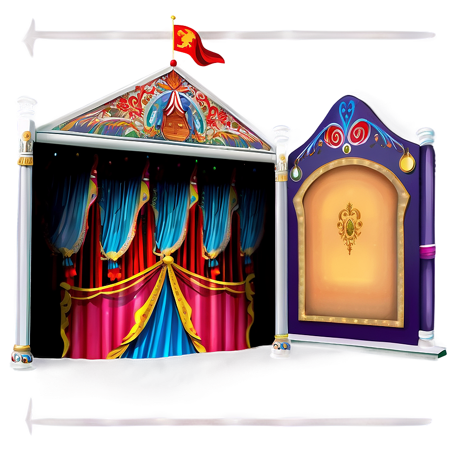 Puppet Theatre Stage Png Rad31 PNG image