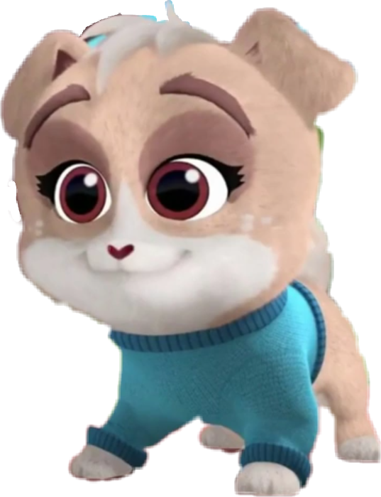 Puppy Dog Pals Character Cute Pose PNG image