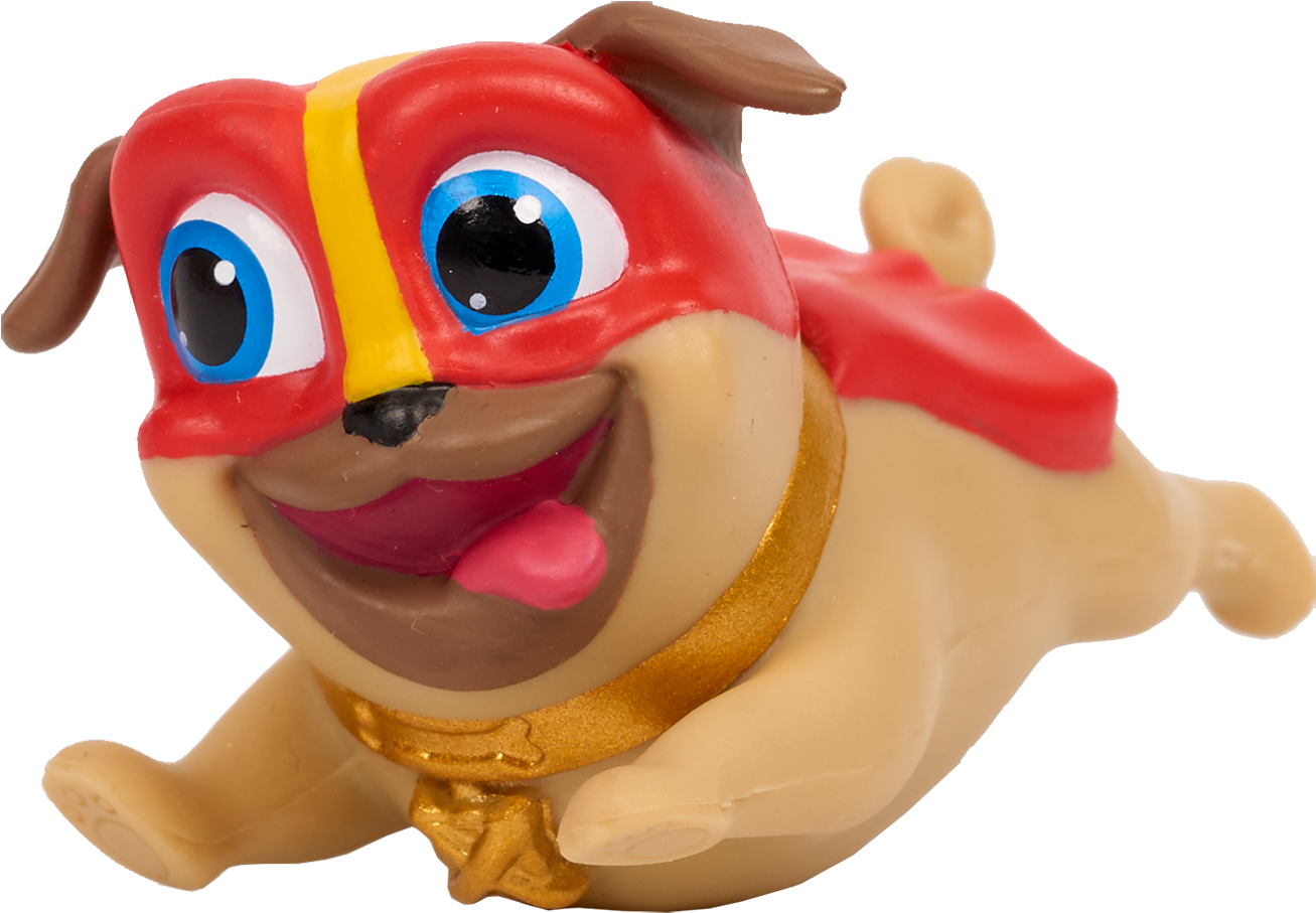 Puppy Dog Pals Rolly Figure PNG image