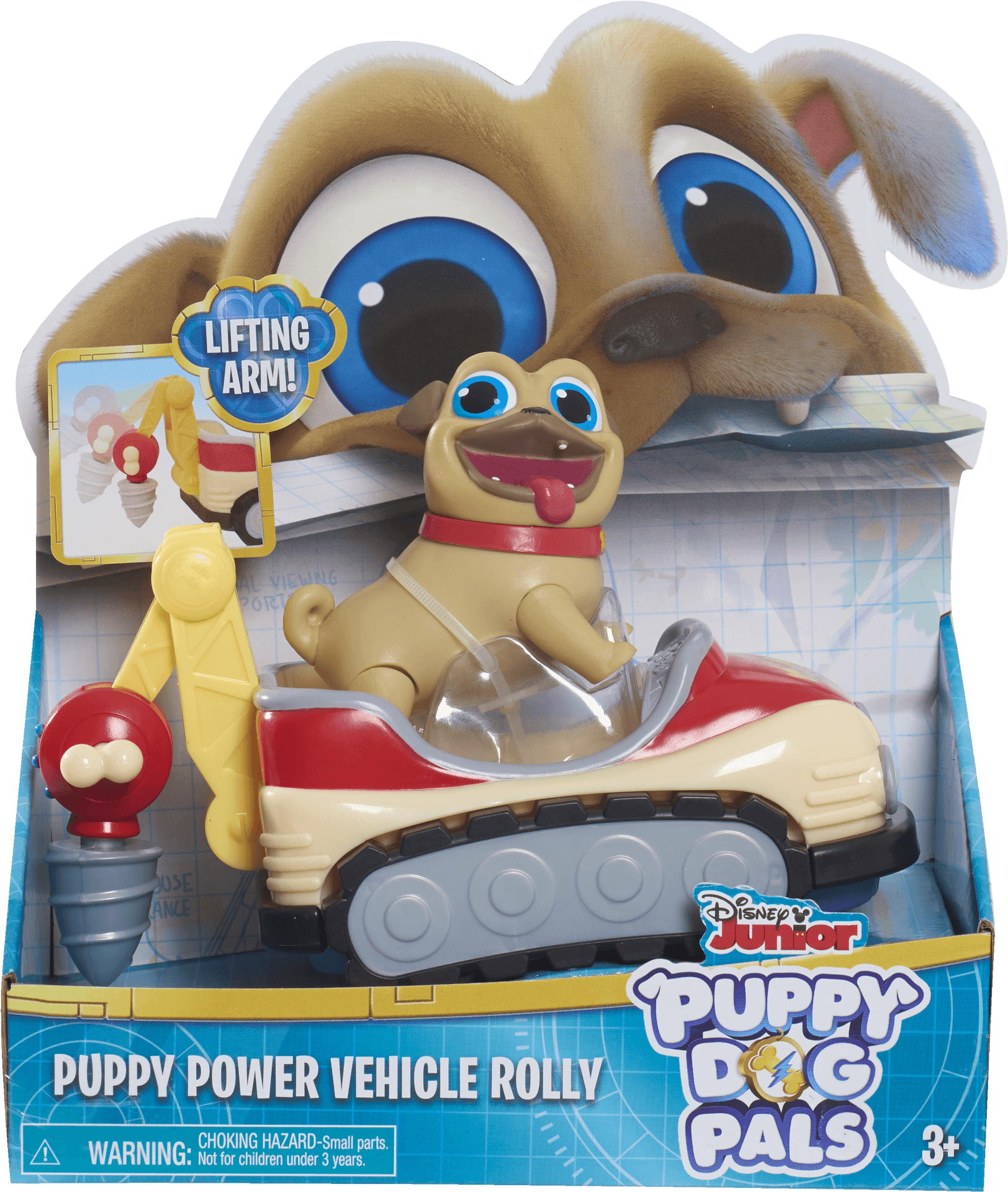 Puppy Dog Pals Rolly Toy Vehicle PNG image