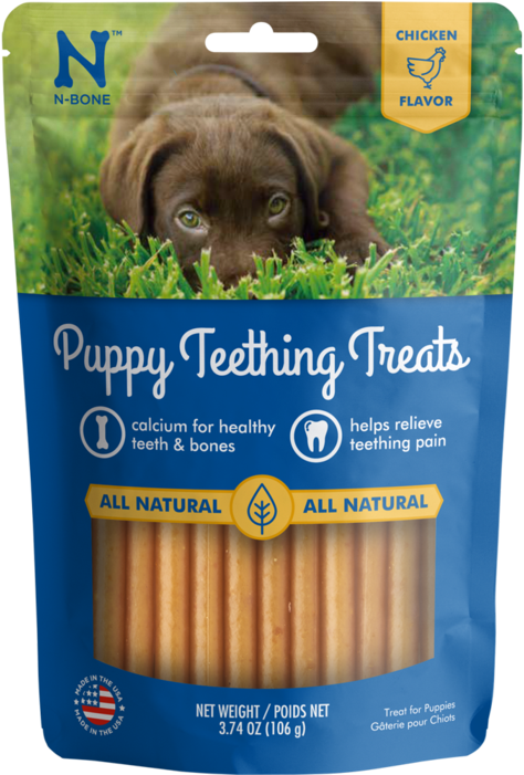 Puppy Teething Treats Chicken Flavor PNG image