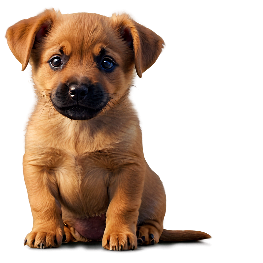 Puppy With Bow Png 05062024 PNG image