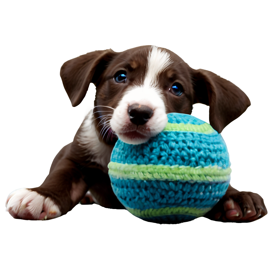 Puppy With Toy Png 17 PNG image