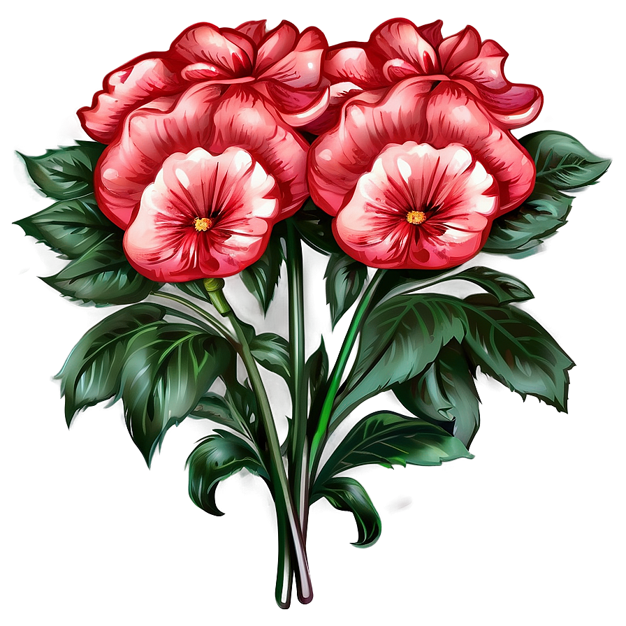 Pure Flower Illustration Png 7 PNG image