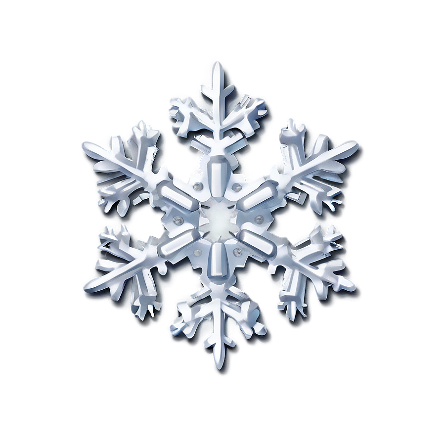 Pure Snowflake Icon Png 06282024 PNG image