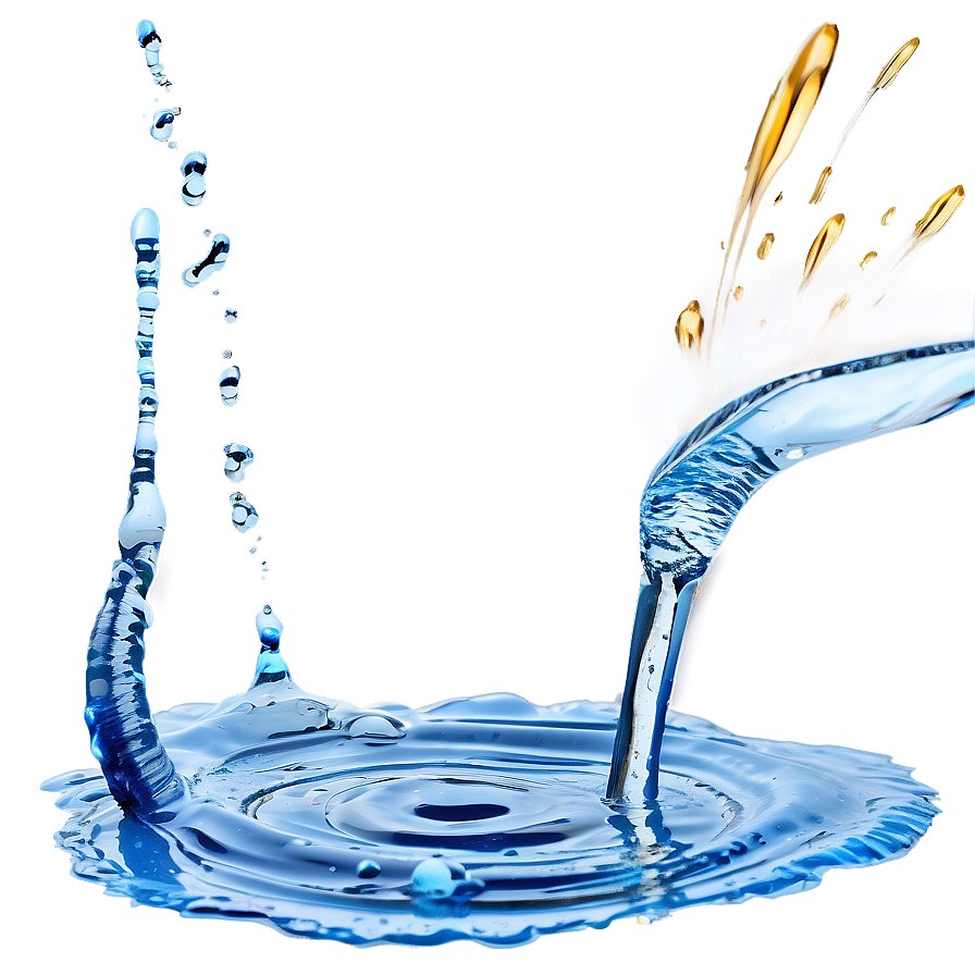 Pure Water Splash Png 05042024 PNG image