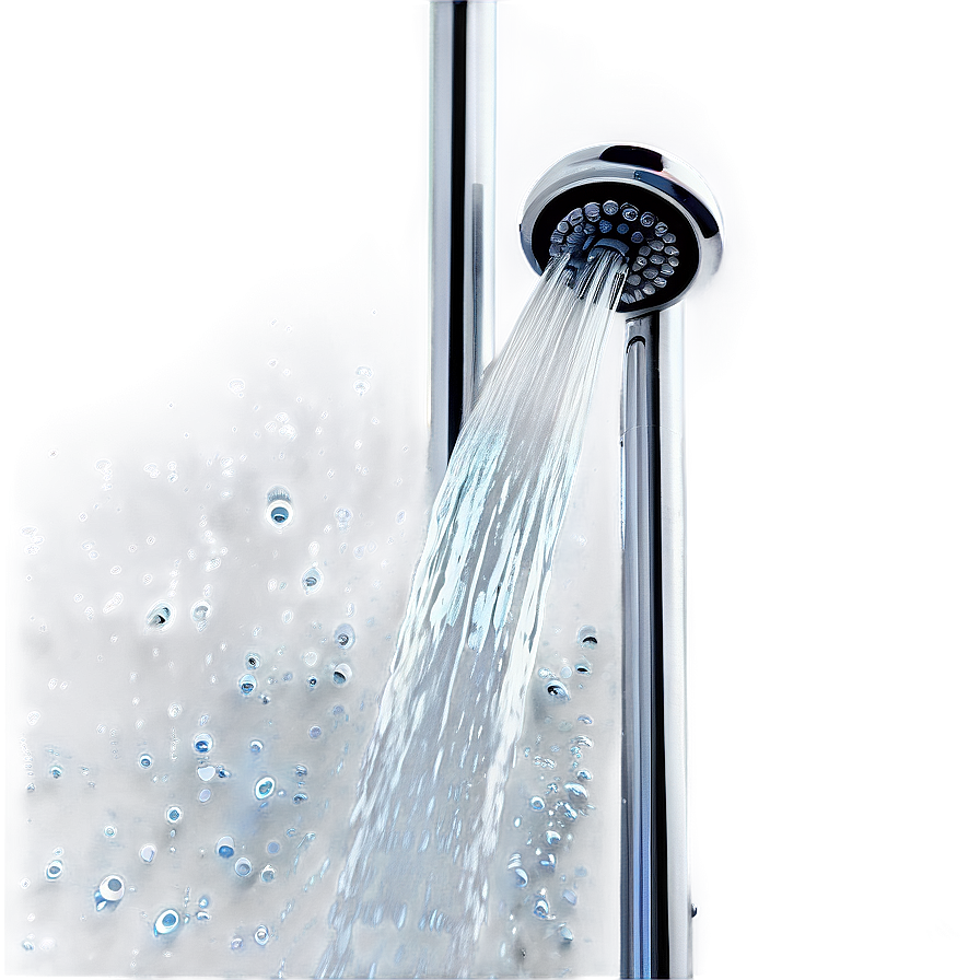 Purified Shower Water Png Hjv PNG image