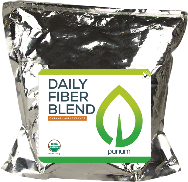 Purium Daily Fiber Blend Caramel Apple PNG image