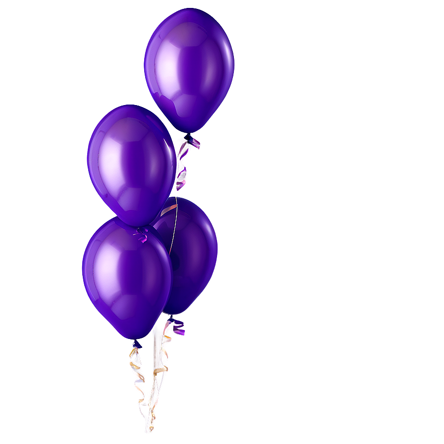 Purple Balloon Png Okr84 PNG image