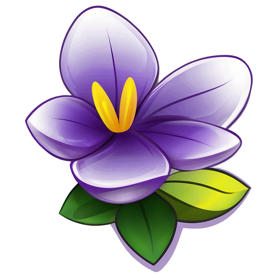 Purple Bloom Art Png 05242024 PNG image