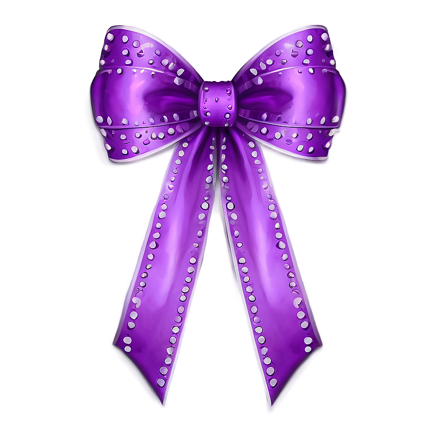 Purple Bow Png 05062024 PNG image