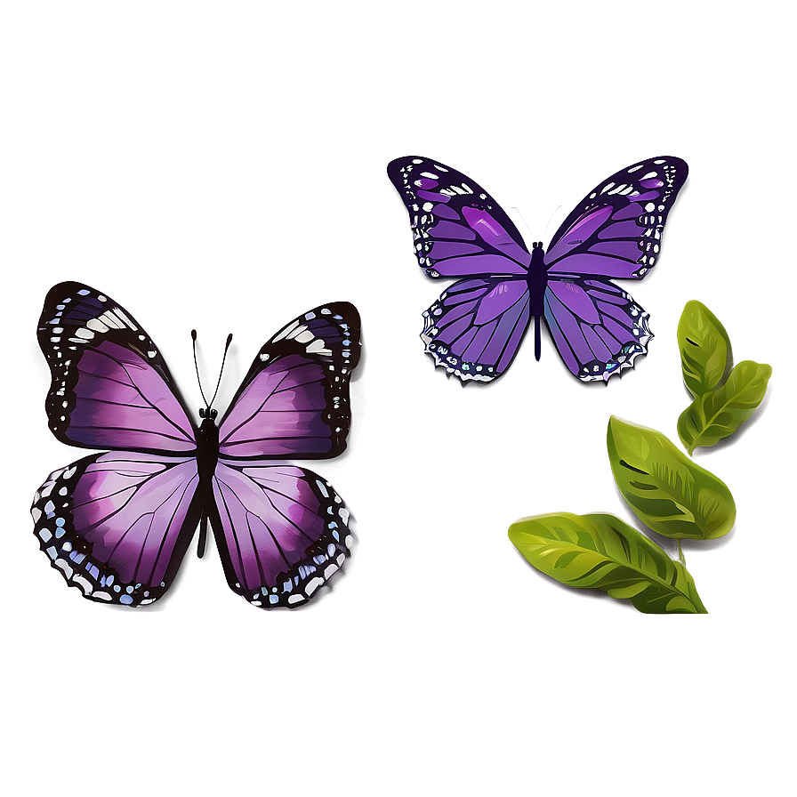 Purple Butterflies Png 29 PNG image