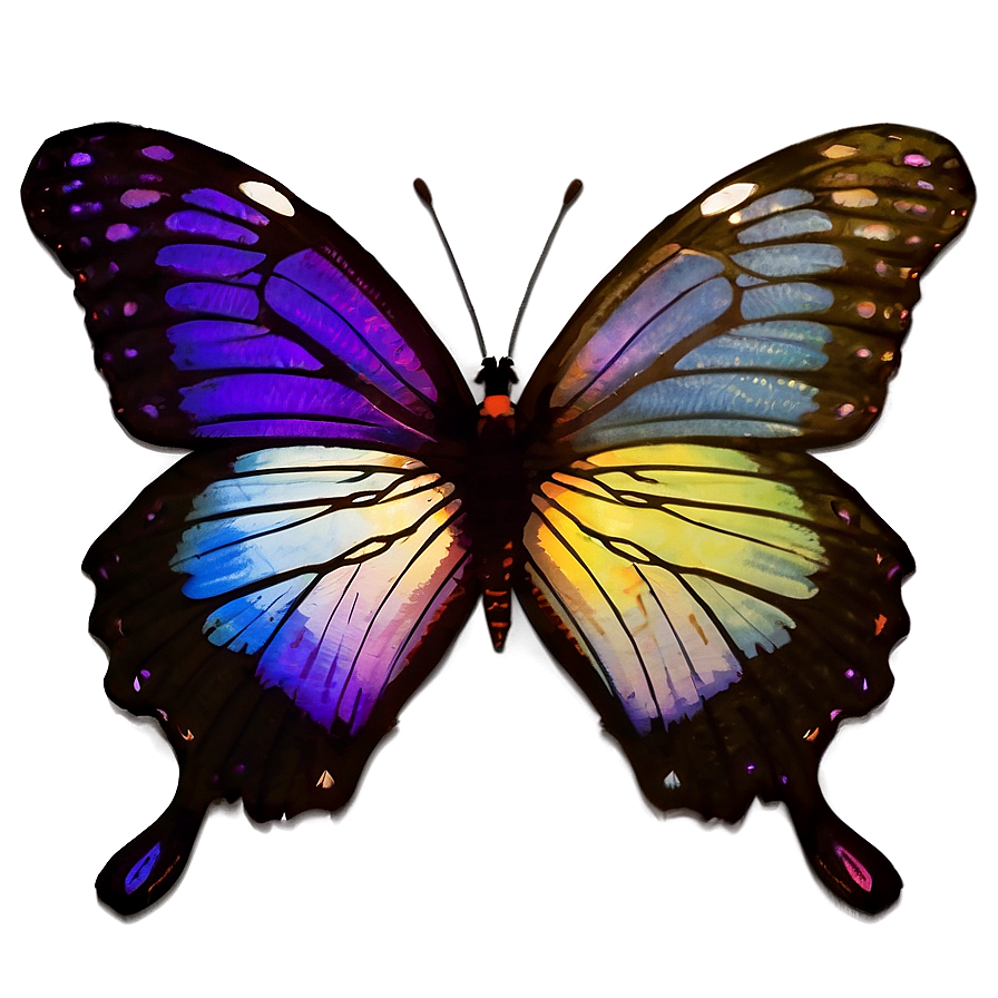 Purple Butterfly Mirage Png Xwm72 PNG image