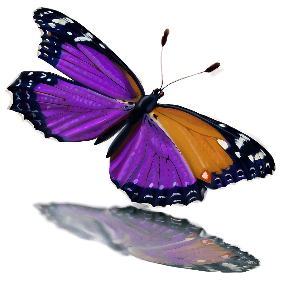 Purple Butterfly Mirage Png Yfp44 PNG image