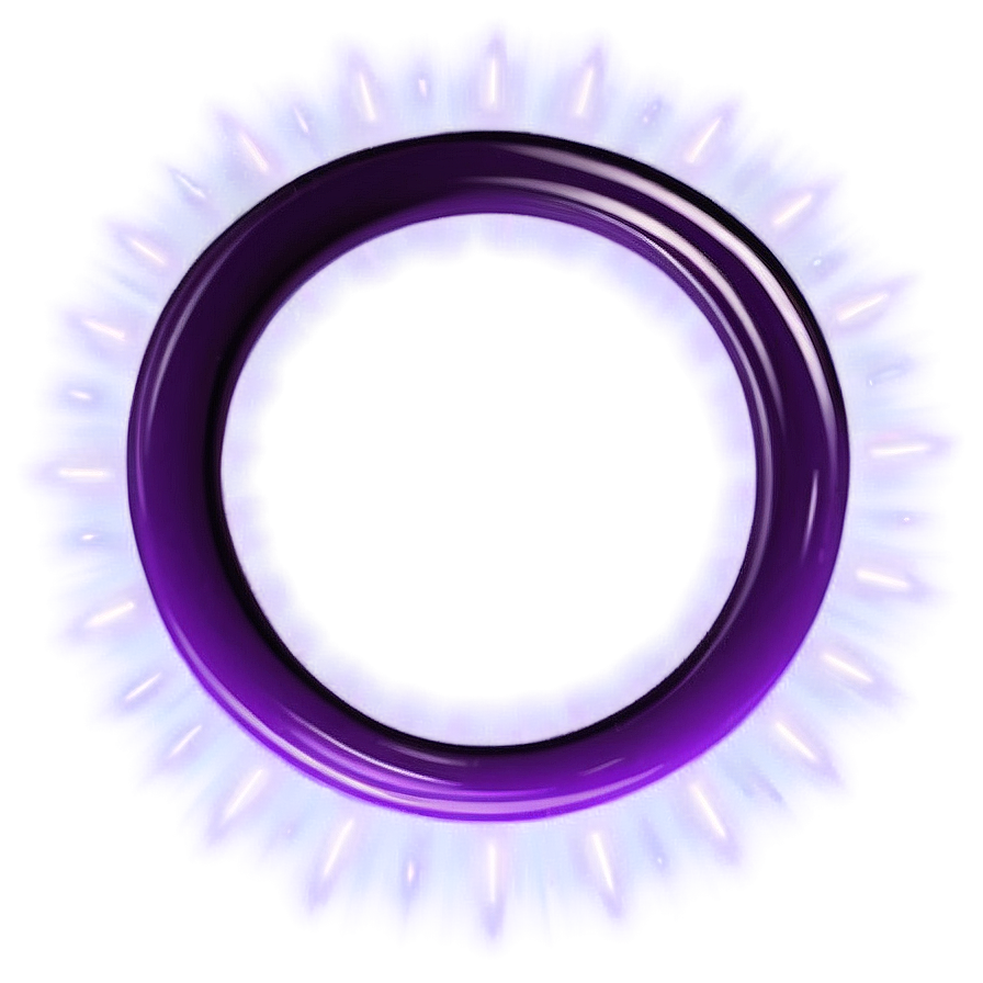 Purple Circle With Rays Png 06202024 PNG image